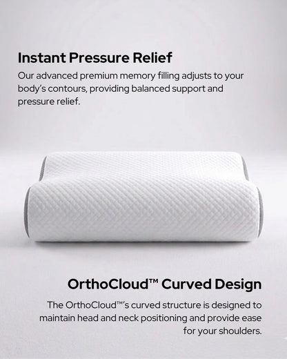 OrthoCloud™ Ergonomic Pillow