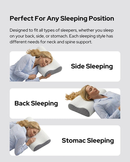 OrthoCloud™ Ergonomic Pillow